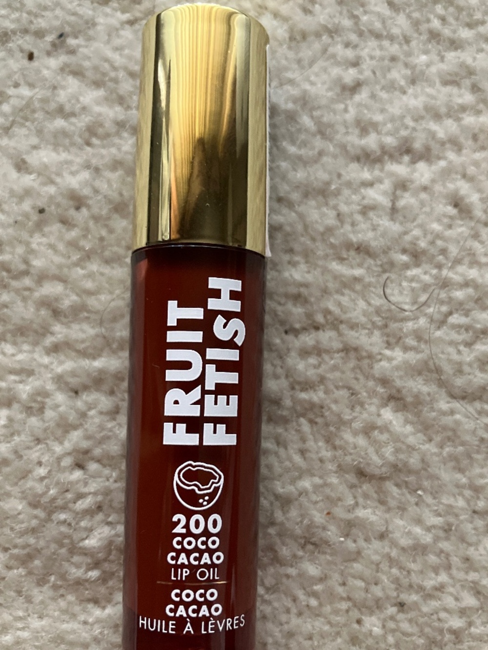 NWT Milani Fruit Fetish Cacao Lip Oil
